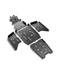Hdpe skid plate assy c6 pro touring