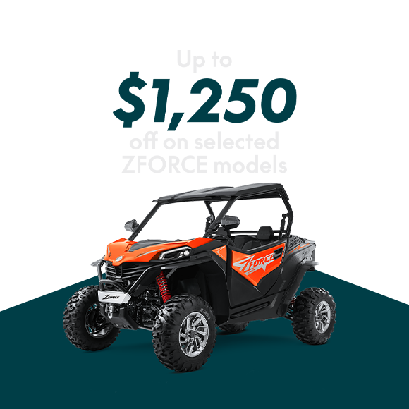 Promotions ATV, UTV & sidebyside CFMOTO Canada