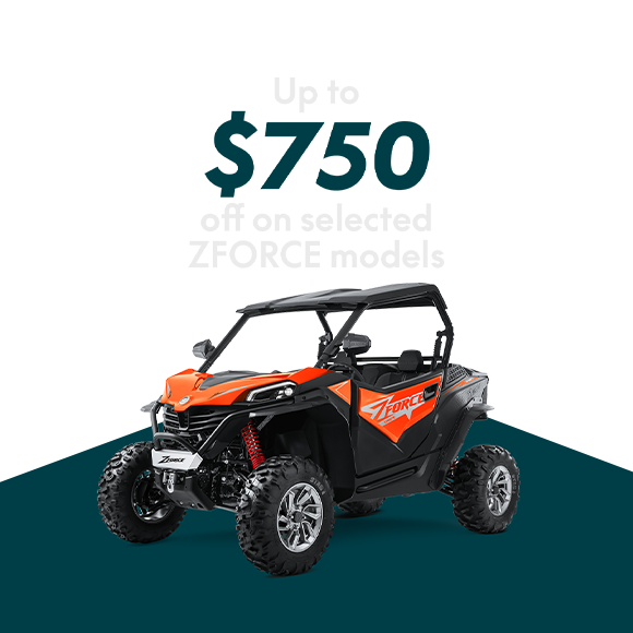 Promotions ATV, UTV & sidebyside CFMOTO Canada