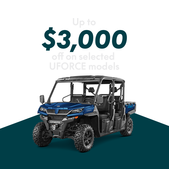 Promotions ATV, UTV & sidebyside CFMOTO Canada